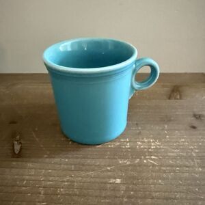 Fiesta Ware Light Blue Tom Jerry Handle Coffee Mug